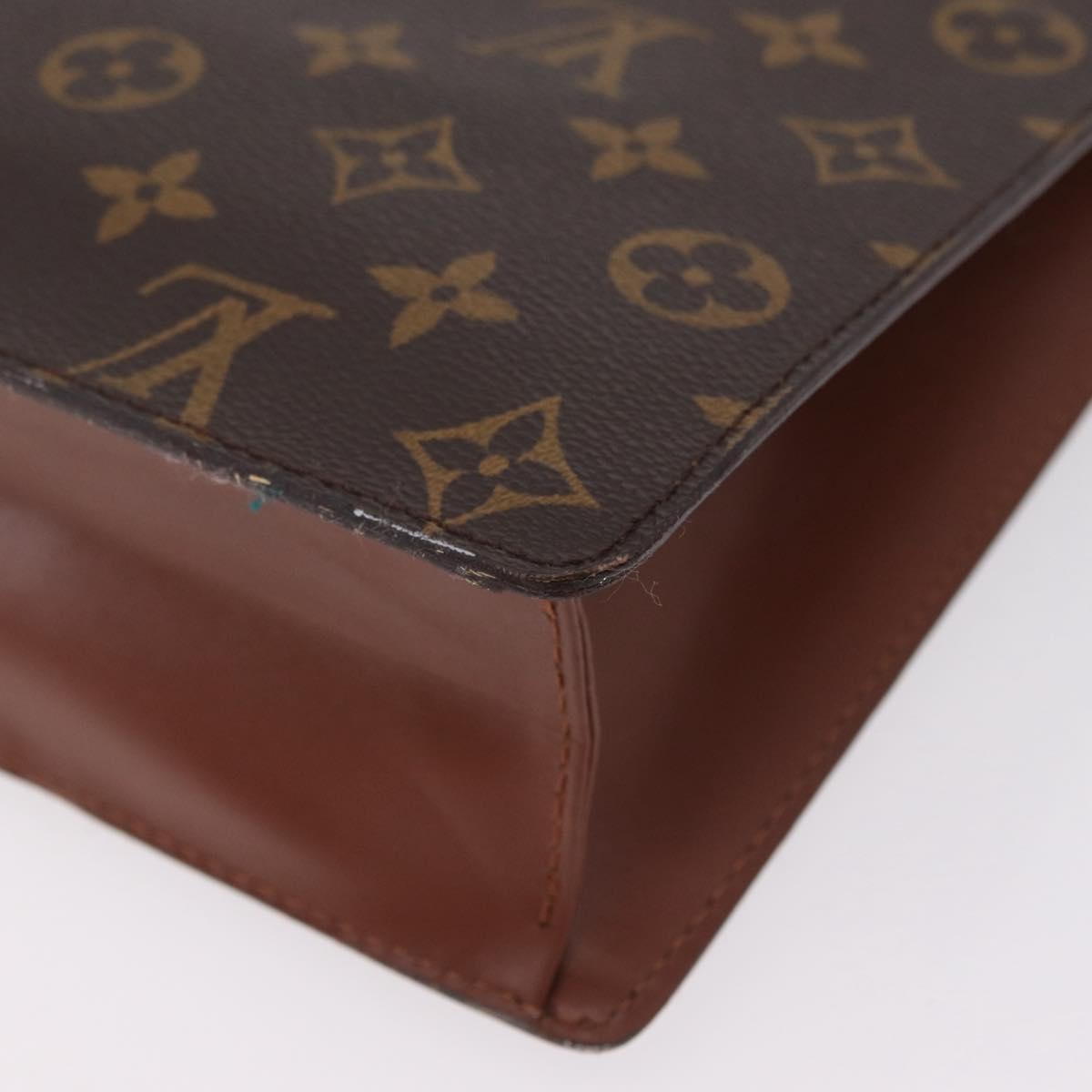 LOUIS VUITTON Monogram Monceau Hand Bag 2way M51185 LV Auth BA16191