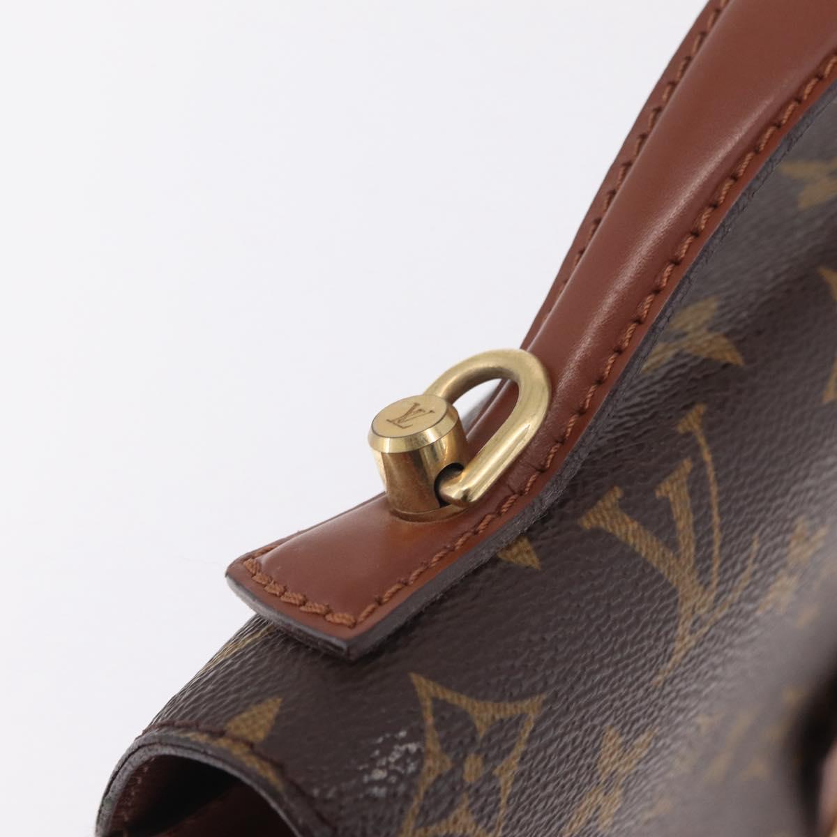 LOUIS VUITTON Monogram Monceau Hand Bag 2way M51185 LV Auth BA16191