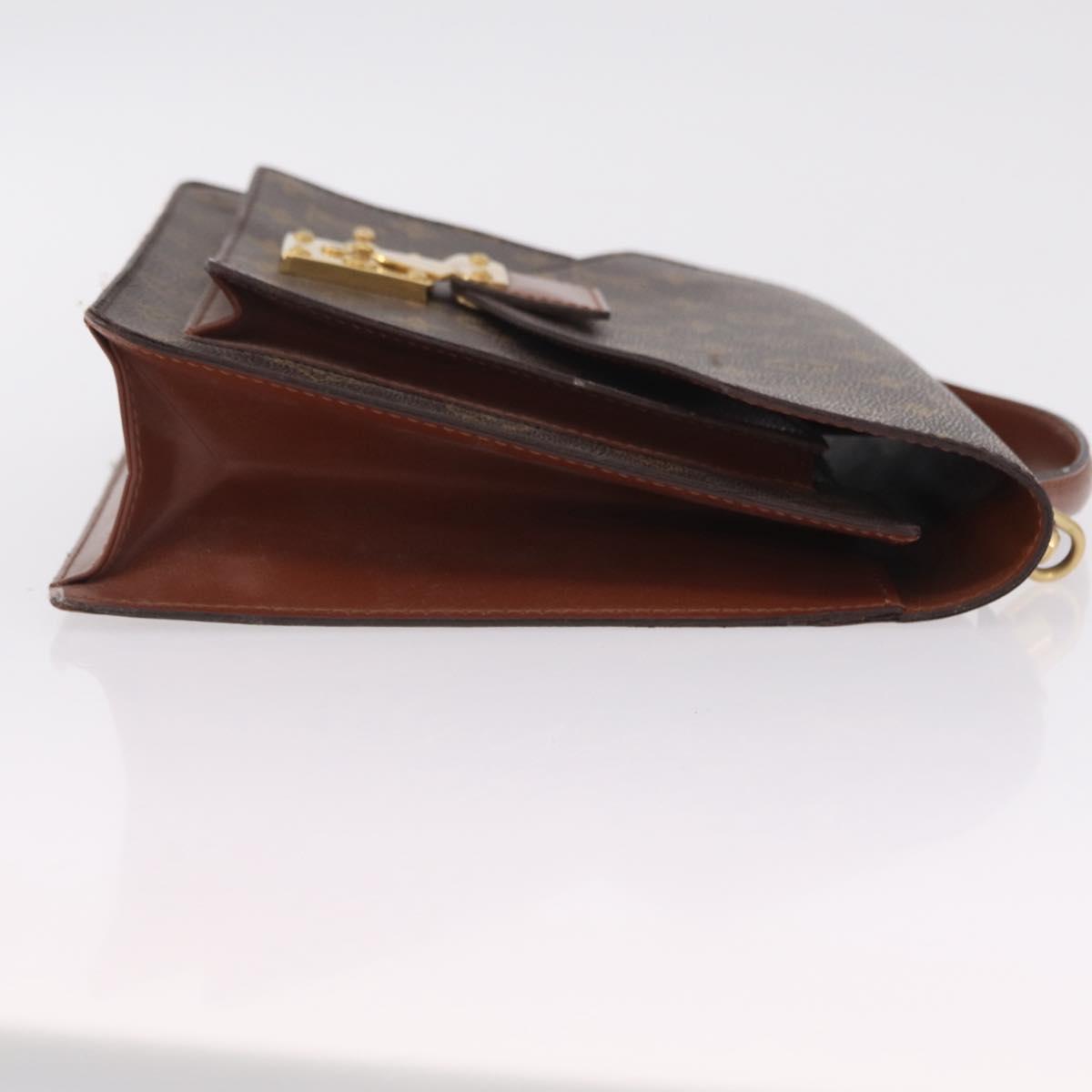 LOUIS VUITTON Monogram Monceau Hand Bag 2way M51185 LV Auth BA16191