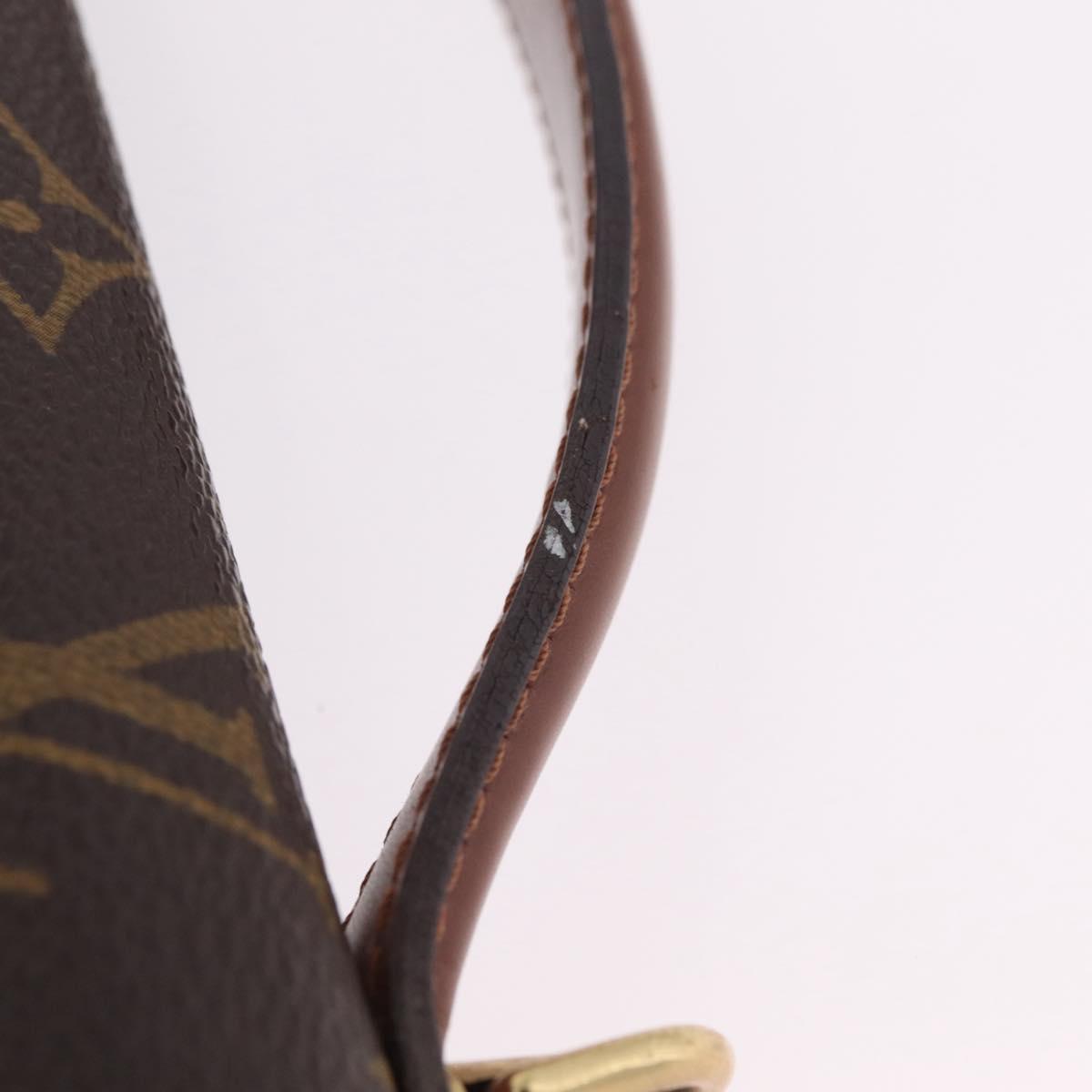 LOUIS VUITTON Monogram Monceau Hand Bag 2way M51185 LV Auth BA16191