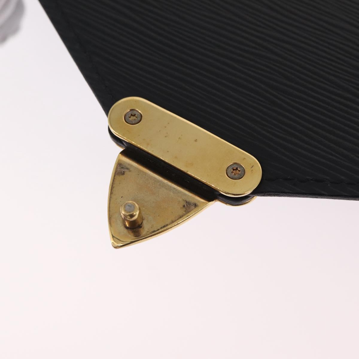 LOUIS VUITTON Epi Serviette Conseiller Briefcase Black M54422 LV Auth BA16193