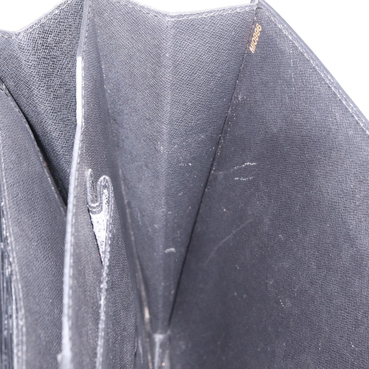 LOUIS VUITTON Epi Serviette Conseiller Briefcase Black M54422 LV Auth BA16193