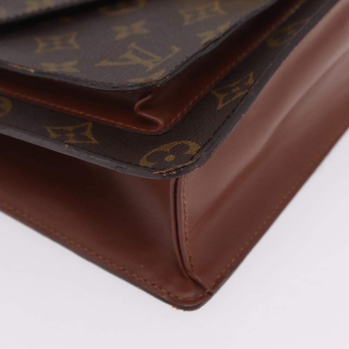 LOUIS VUITTON Monogram Monceau 26 Hand Bag M51187 LV Auth BA16196