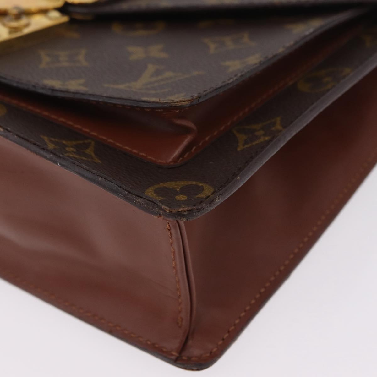 LOUIS VUITTON Monogram Monceau 26 Hand Bag M51187 LV Auth BA16196