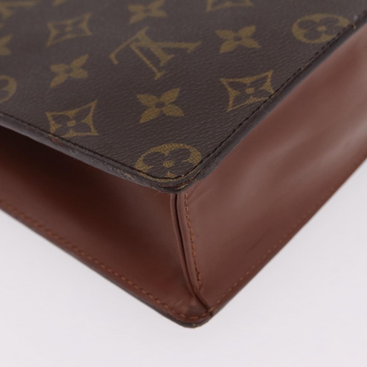 LOUIS VUITTON Monogram Monceau 26 Hand Bag M51187 LV Auth BA16196