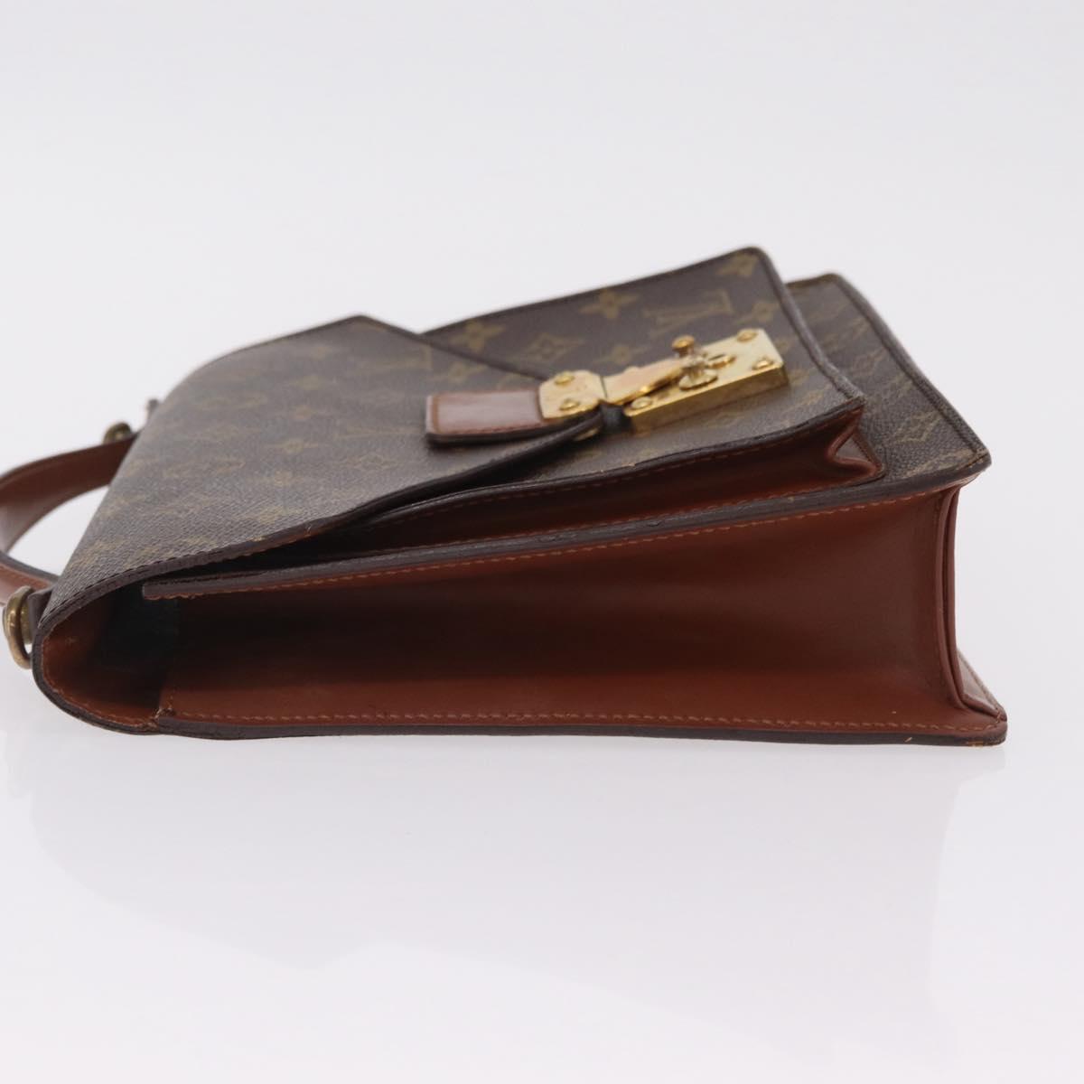 LOUIS VUITTON Monogram Monceau 26 Hand Bag M51187 LV Auth BA16196