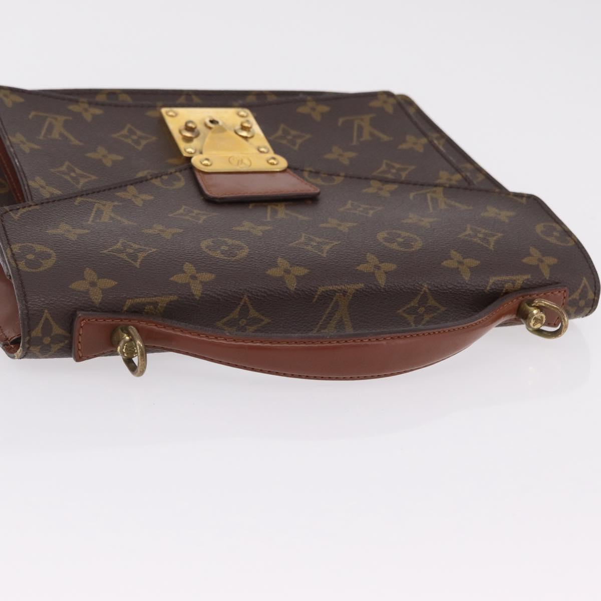 LOUIS VUITTON Monogram Monceau 26 Hand Bag M51187 LV Auth BA16196
