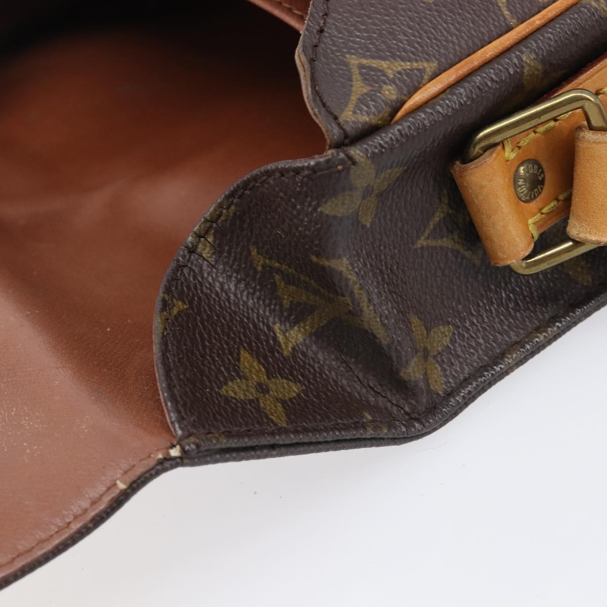 LOUIS VUITTON Monogram Cartouchiere GM Shoulder Bag M51252 LV Auth BA16199