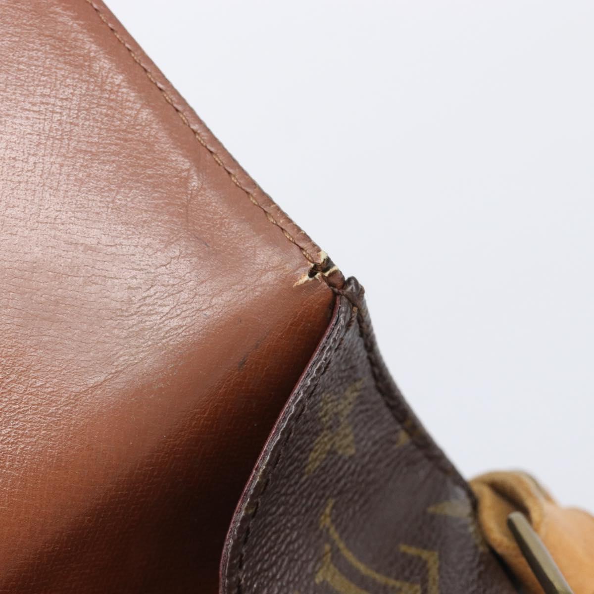 LOUIS VUITTON Monogram Cartouchiere GM Shoulder Bag M51252 LV Auth BA16199
