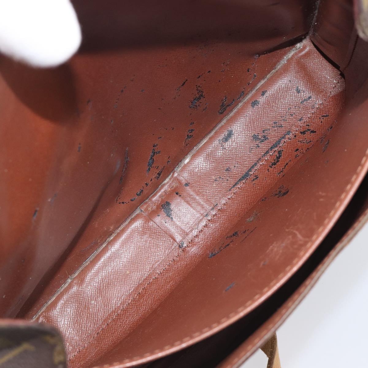 LOUIS VUITTON Monogram Cartouchiere GM Shoulder Bag M51252 LV Auth BA16199