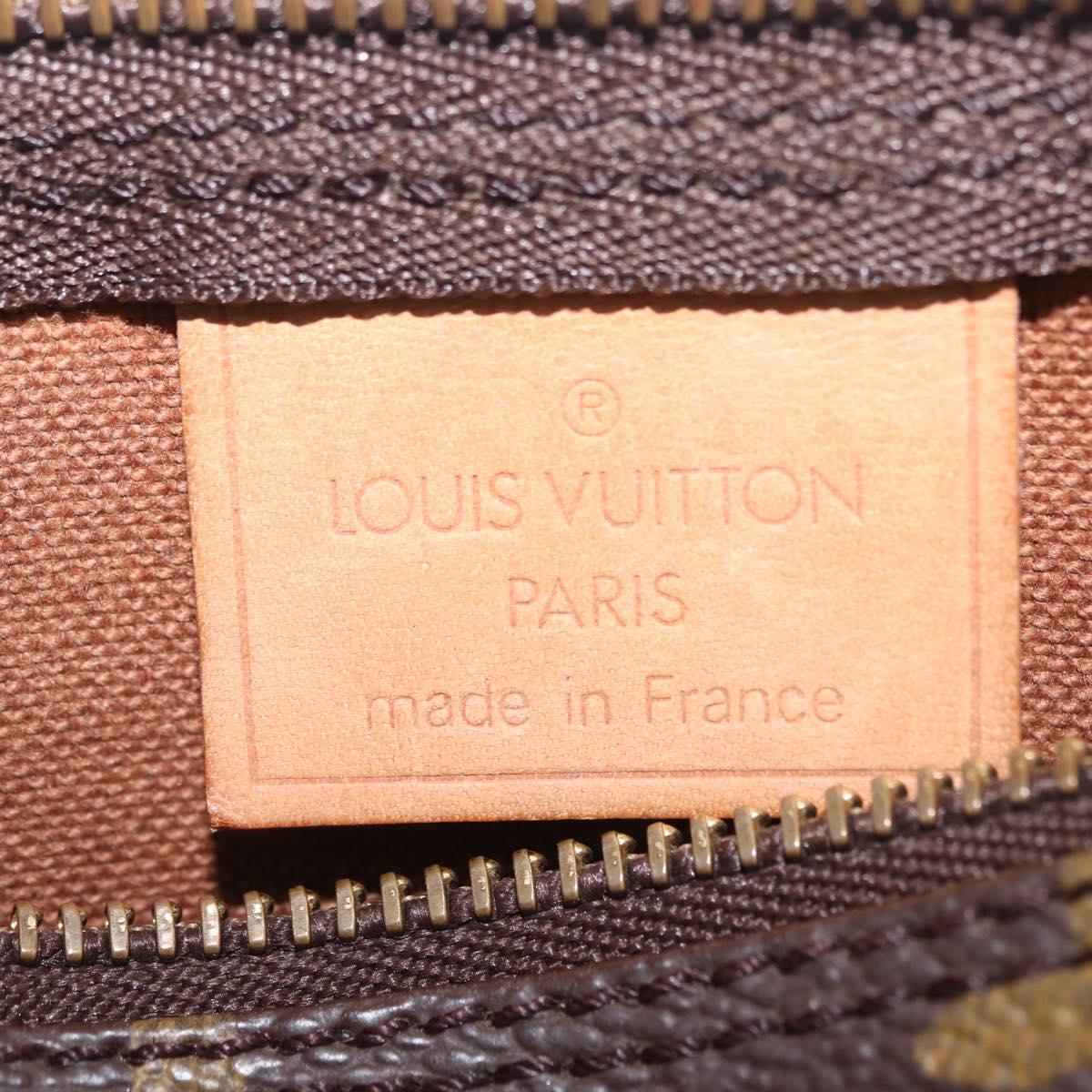 LOUIS VUITTON Monogram Mini Speedy Hand Bag M41534 LV Auth BA16201A