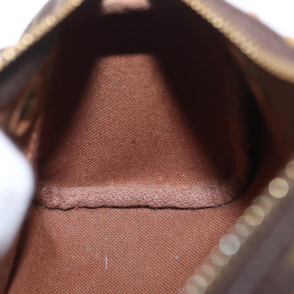 LOUIS VUITTON Monogram Mini Speedy Hand Bag M41534 LV Auth BA16201A