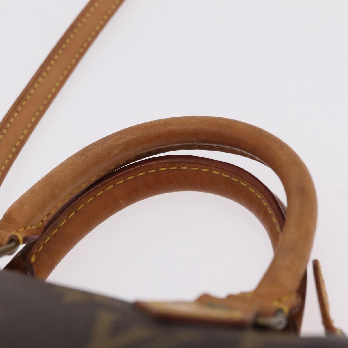 LOUIS VUITTON Monogram Mini Speedy Hand Bag M41534 LV Auth BA16201A