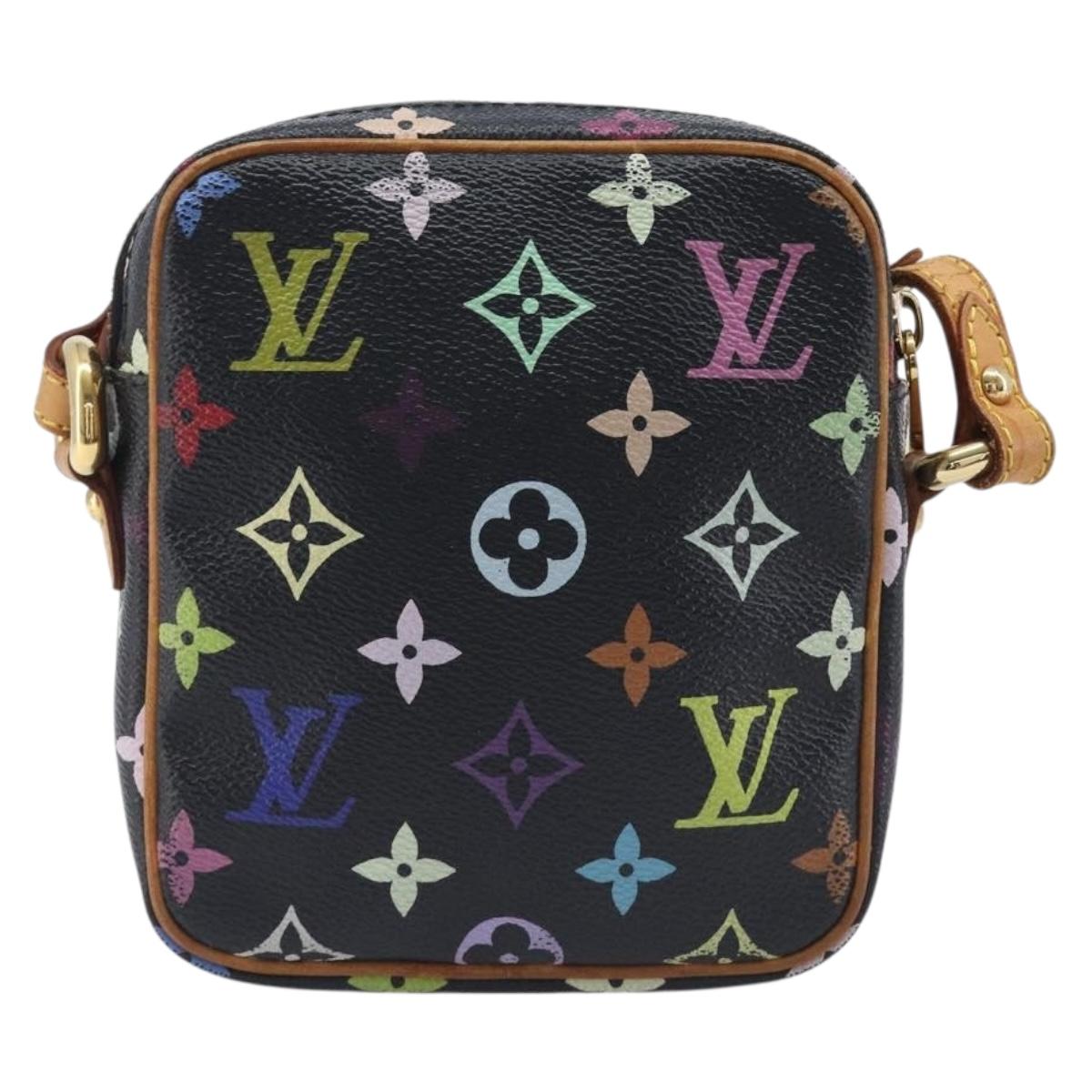 LOUIS VUITTON Monogram Multicolor Lift Shoulder Bag Black M40056 LV Auth BA16206