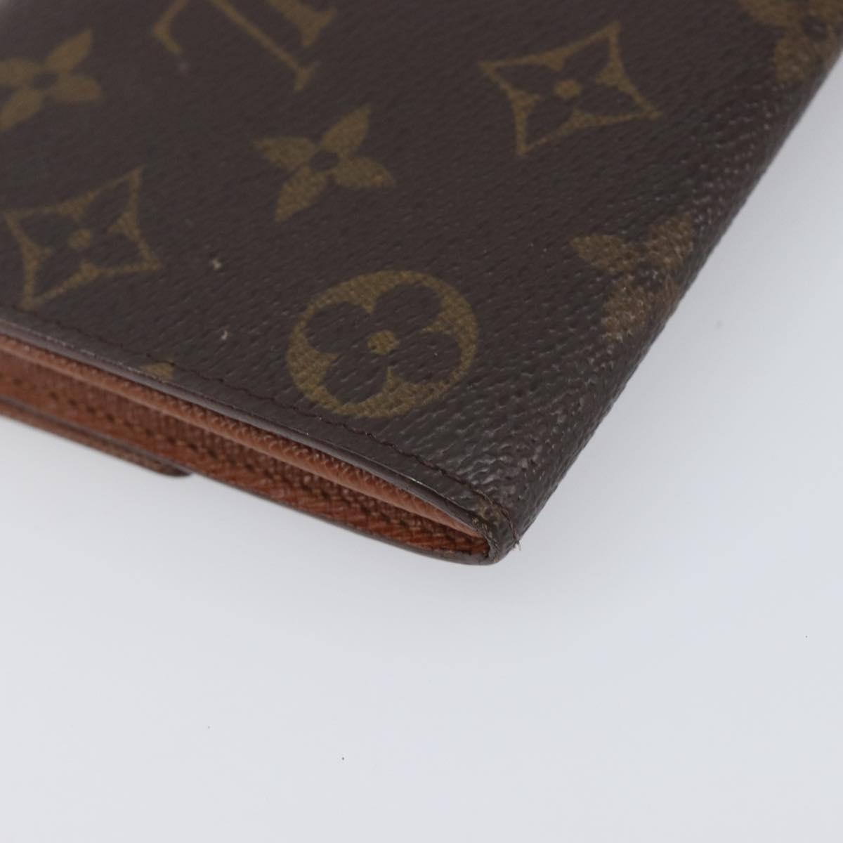 LOUIS VUITTON Monogram Portefeuille Sarah Long Wallet M61734 LV Auth BA16215