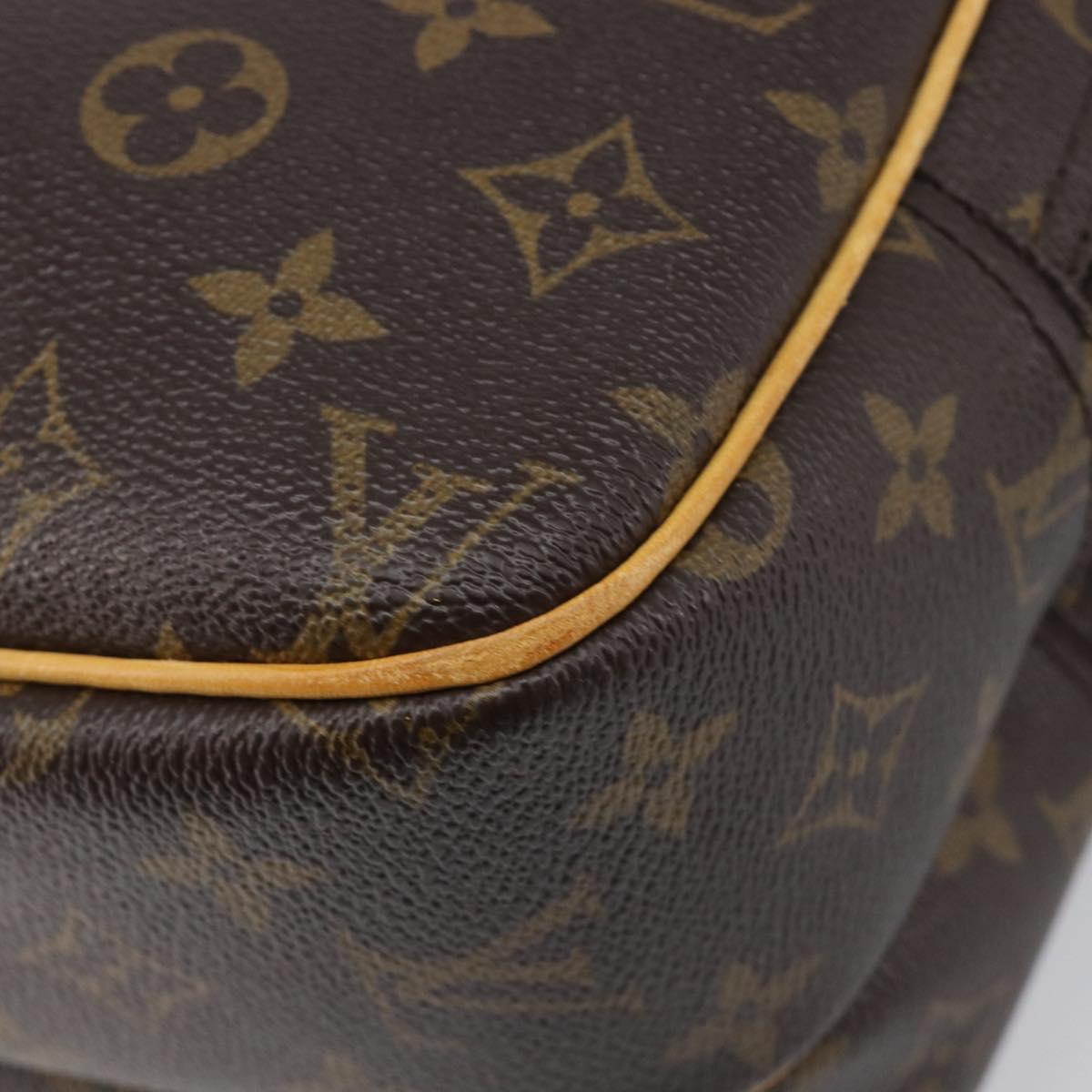 LOUIS VUITTON Monogram Reporter PM Shoulder Bag M45254 LV Auth BA16216