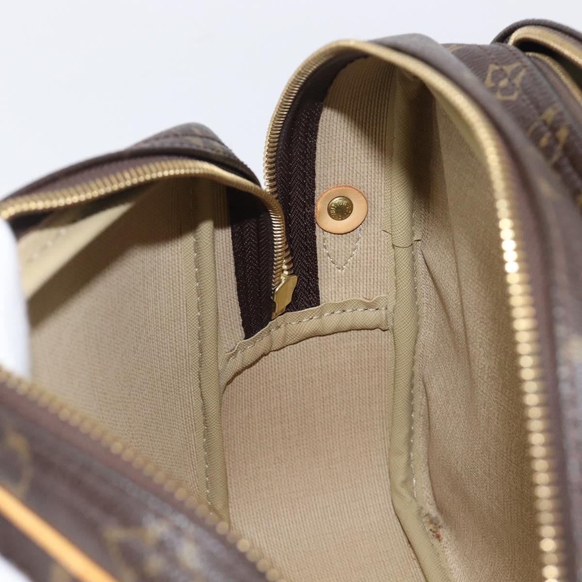LOUIS VUITTON Monogram Reporter PM Shoulder Bag M45254 LV Auth BA16216