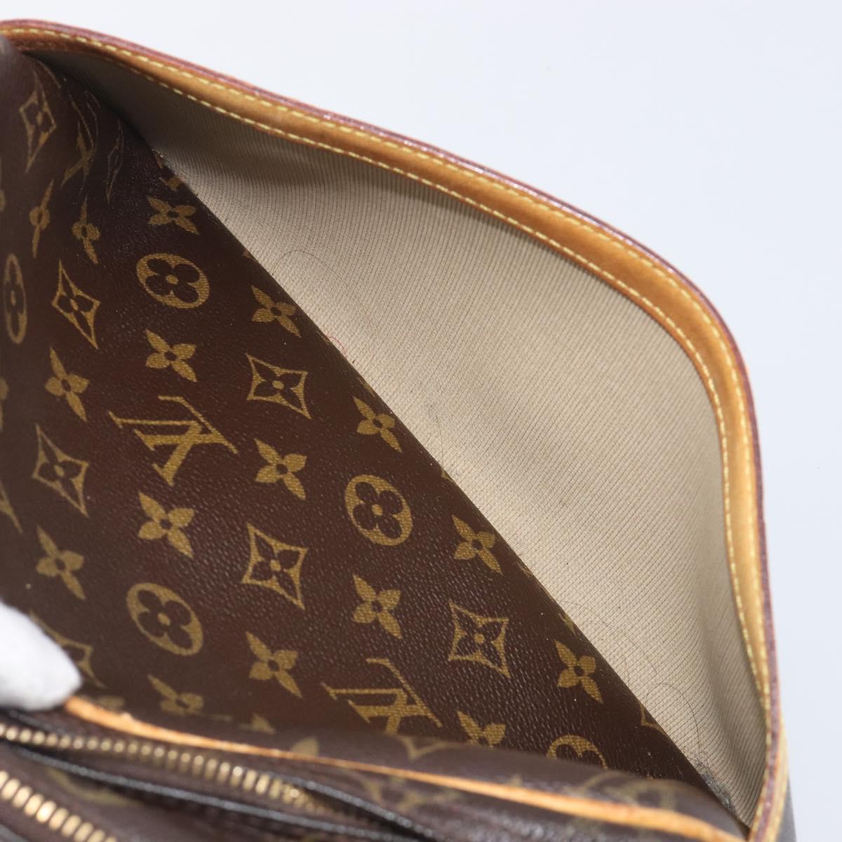 LOUIS VUITTON Monogram Reporter PM Shoulder Bag M45254 LV Auth BA16216
