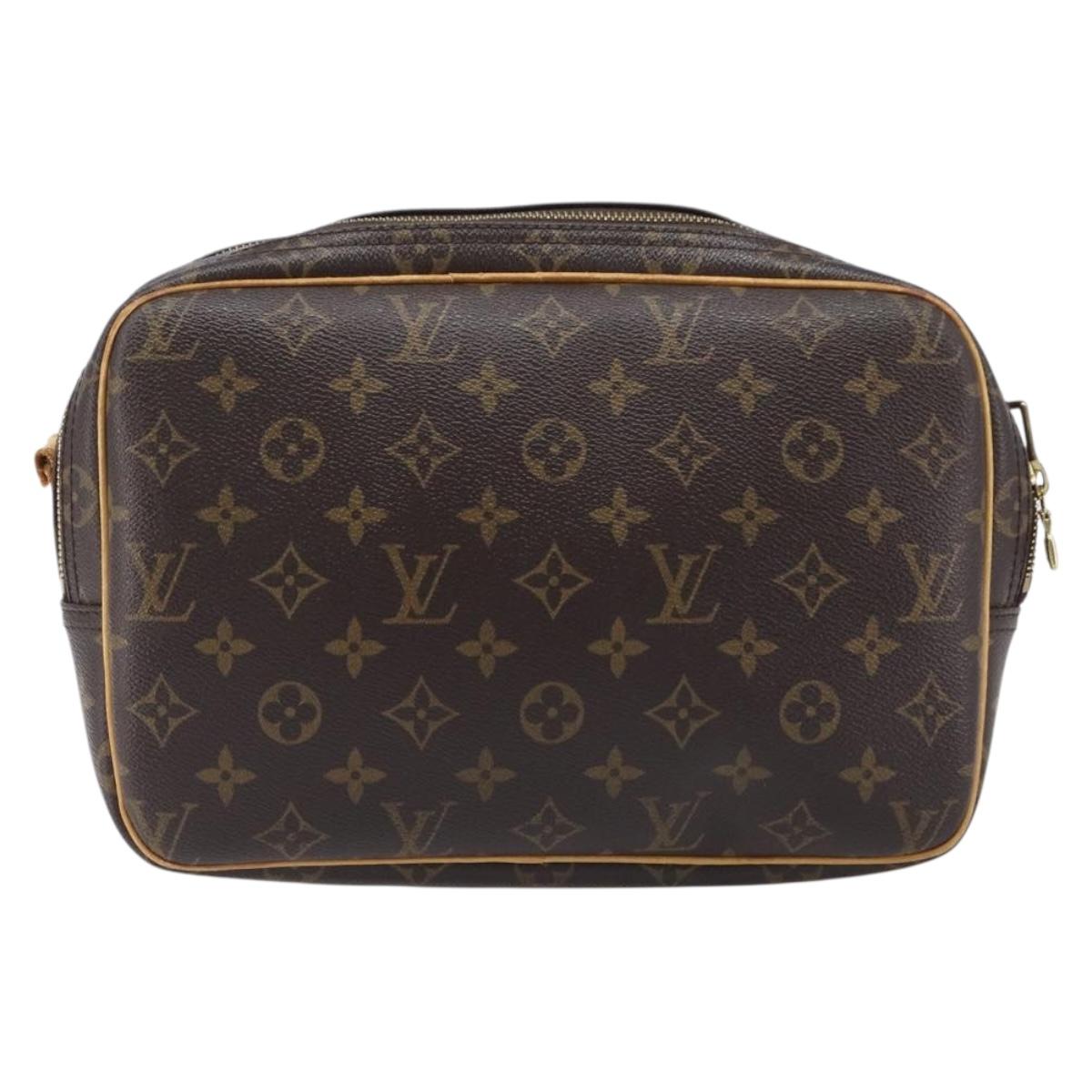 LOUIS VUITTON Monogram Reporter PM Shoulder Bag M45254 LV Auth BA16216