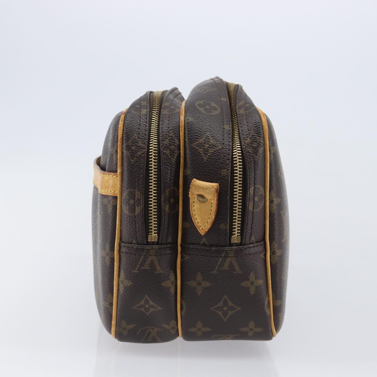 LOUIS VUITTON Monogram Reporter PM Shoulder Bag M45254 LV Auth BA16216
