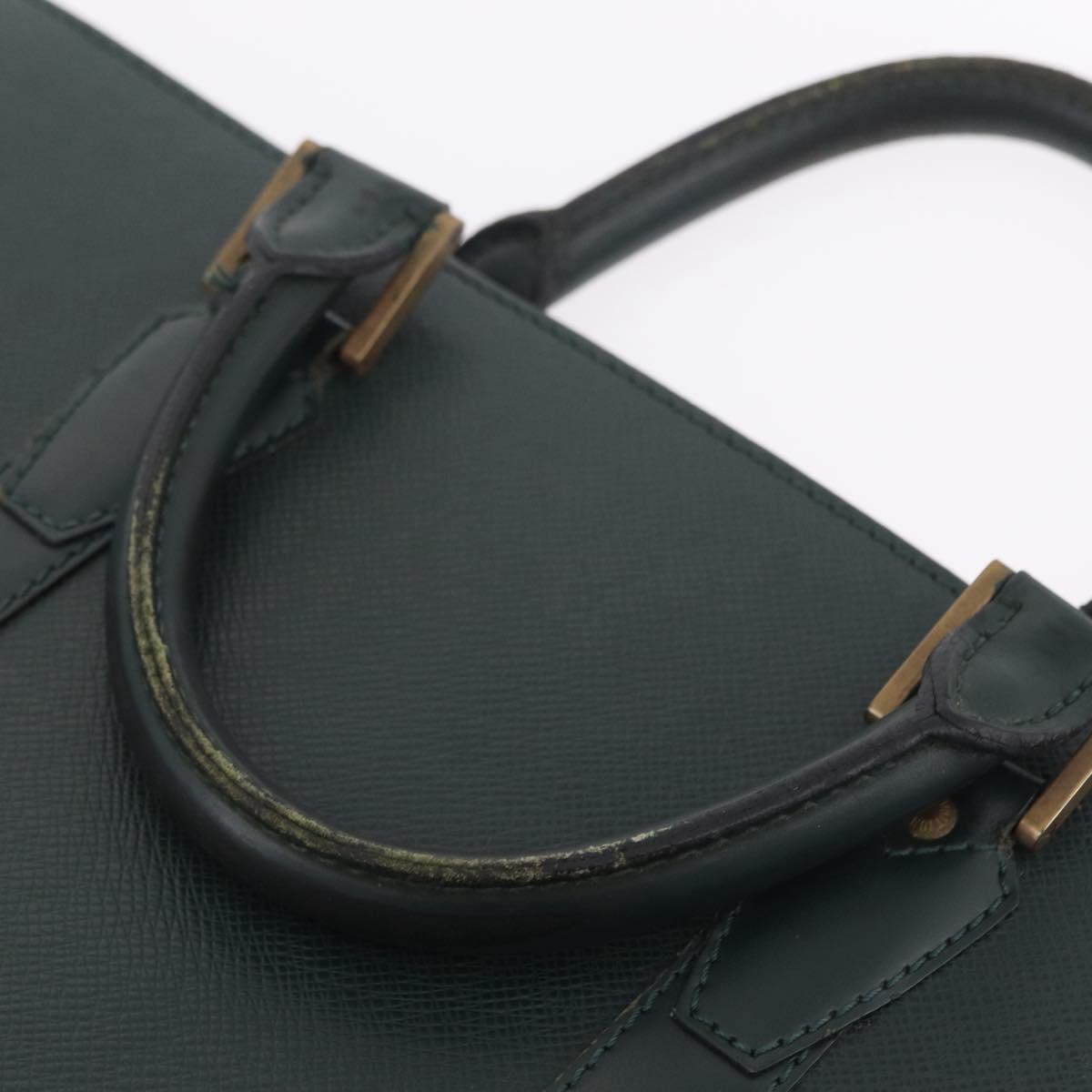LOUIS VUITTON Taiga Porte Documents Rozan Bag Epicea M30054 LV Auth BA16217