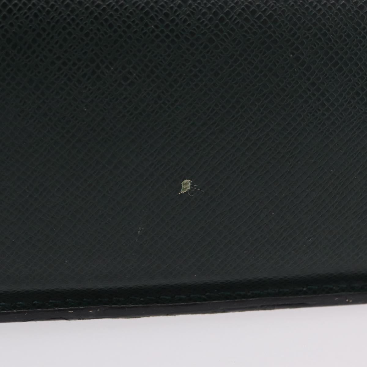 LOUIS VUITTON Taiga Porte Documents Rozan Bag Epicea M30054 LV Auth BA16217