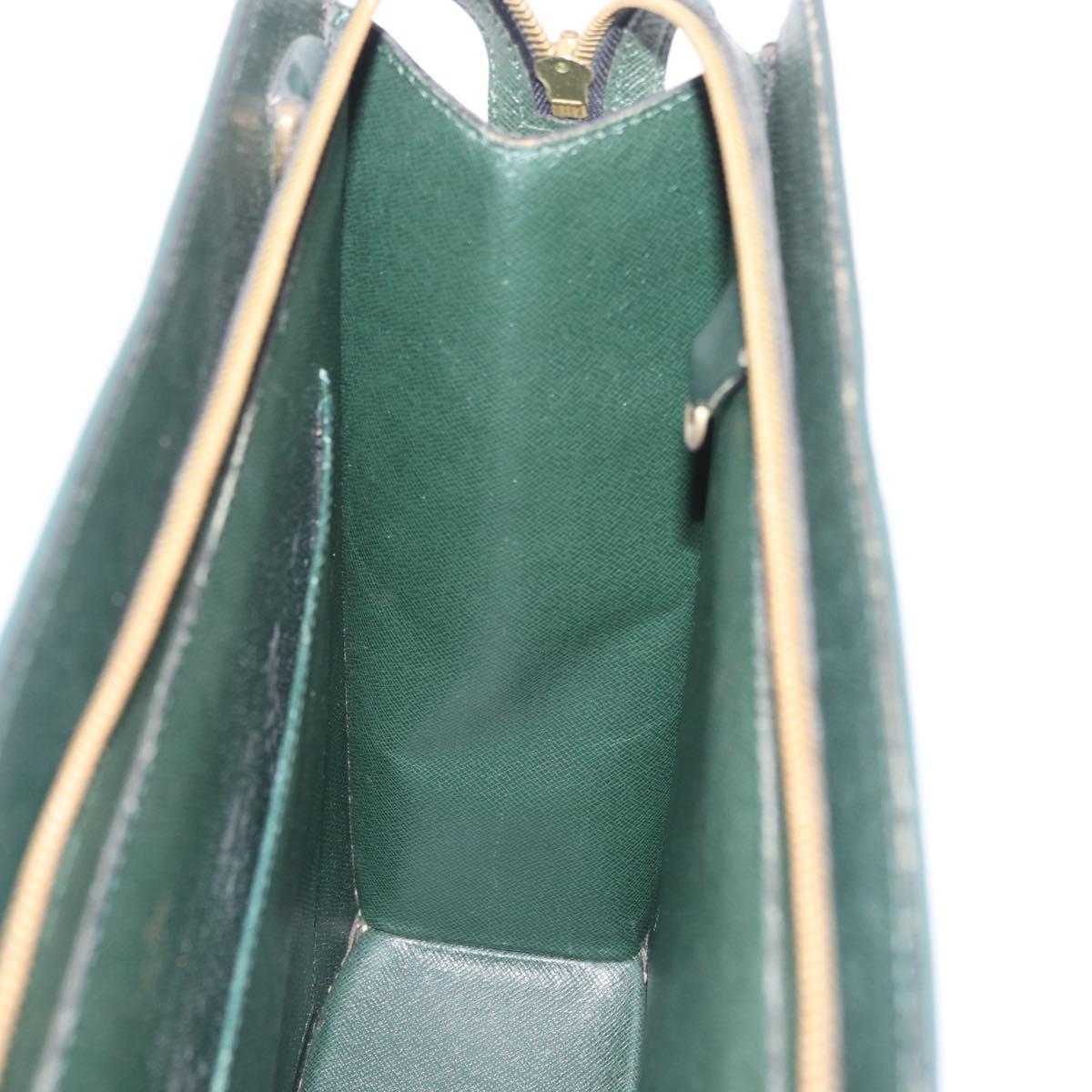 LOUIS VUITTON Taiga Porte Documents Rozan Bag Epicea M30054 LV Auth BA16217