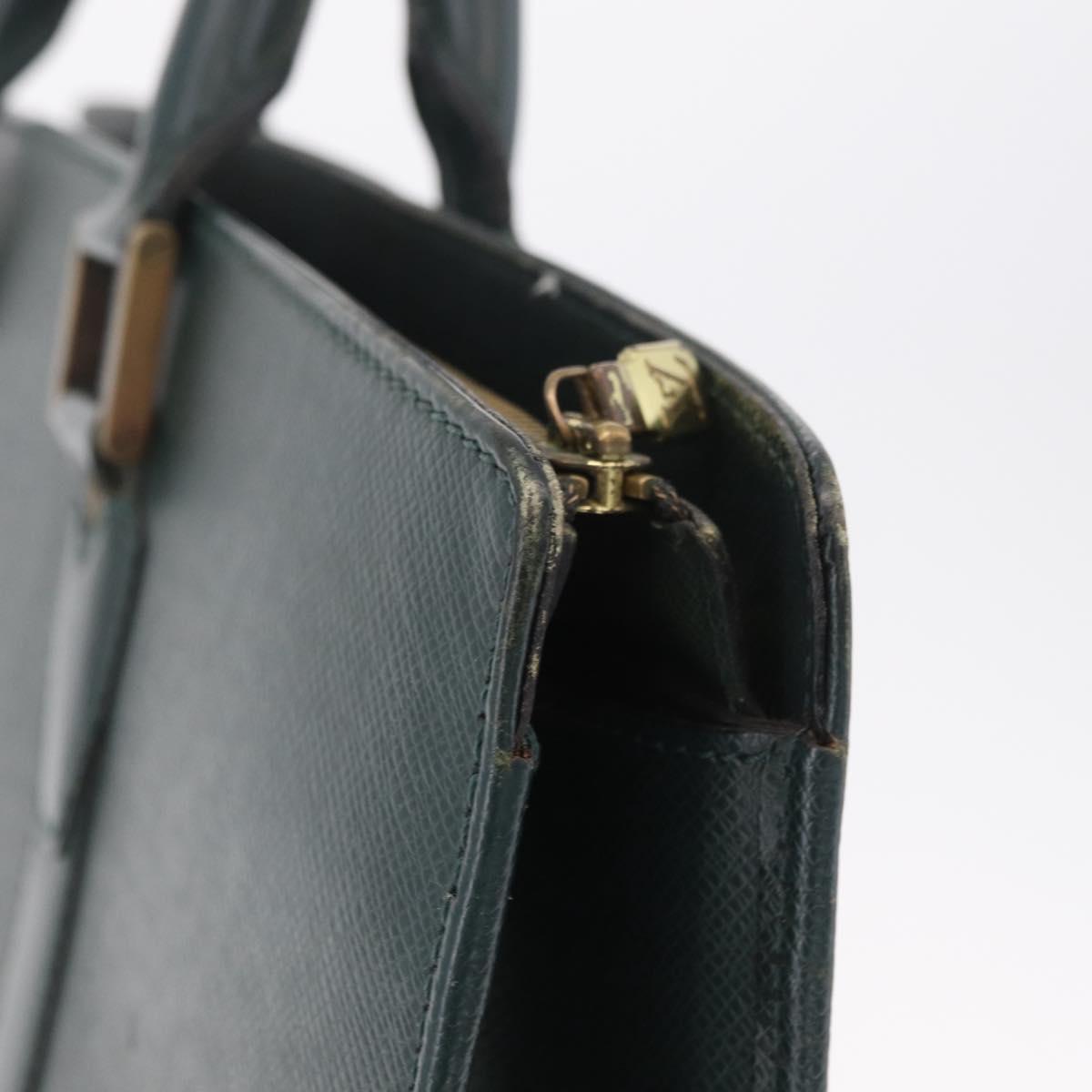 LOUIS VUITTON Taiga Porte Documents Rozan Bag Epicea M30054 LV Auth BA16217