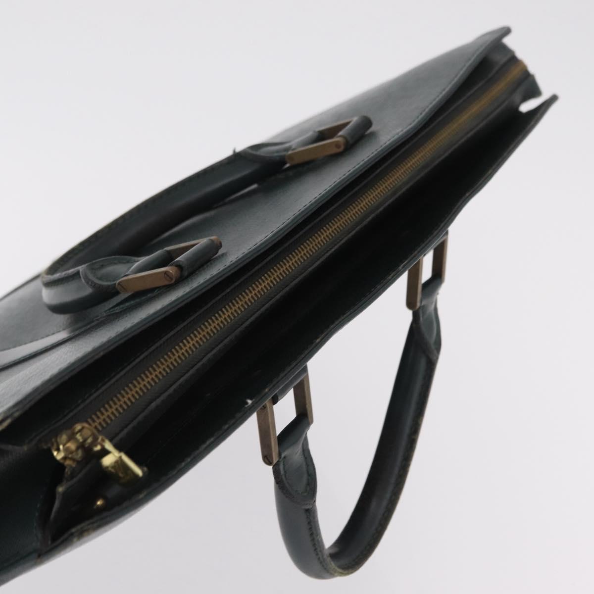 LOUIS VUITTON Taiga Porte Documents Rozan Bag Epicea M30054 LV Auth BA16217