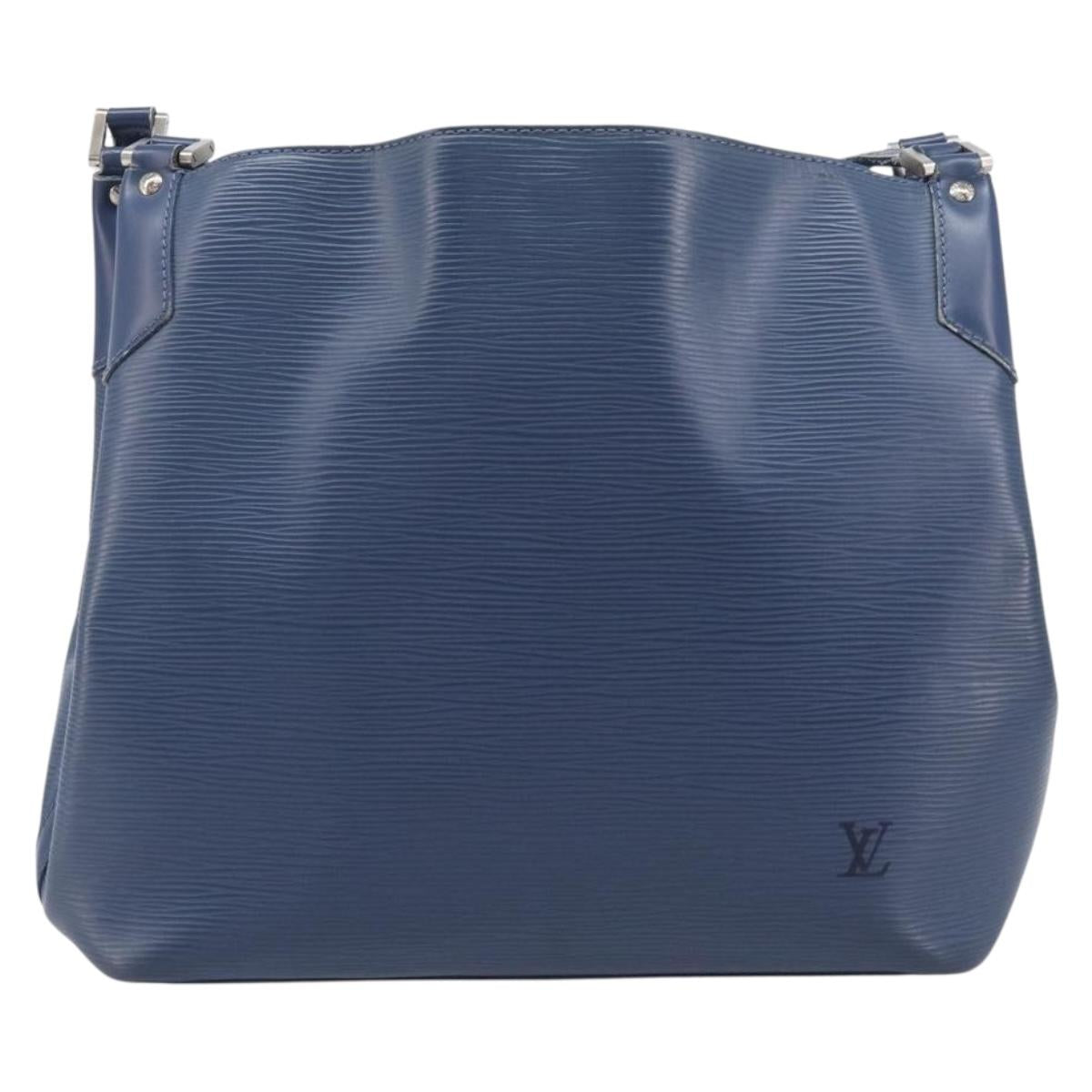 LOUIS VUITTON Epi Mandala MM Shoulder Bag Myrtille M5889G LV Auth BA16218
