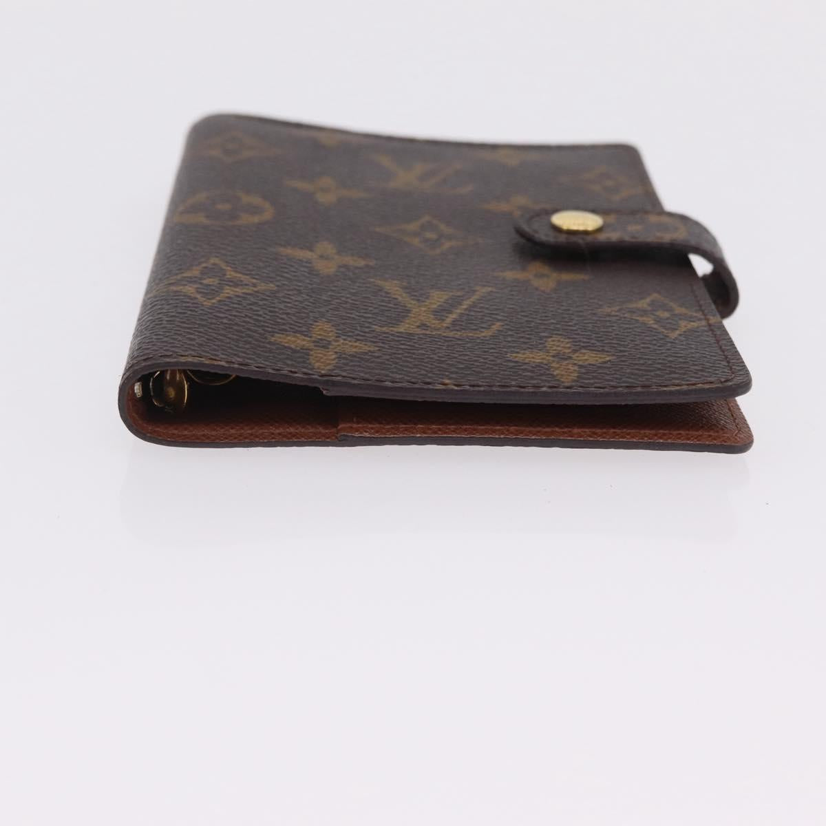 LOUIS VUITTON Monogram Cosmetic Pouch Day Planner Cover 2 Set LV Auth BA16221