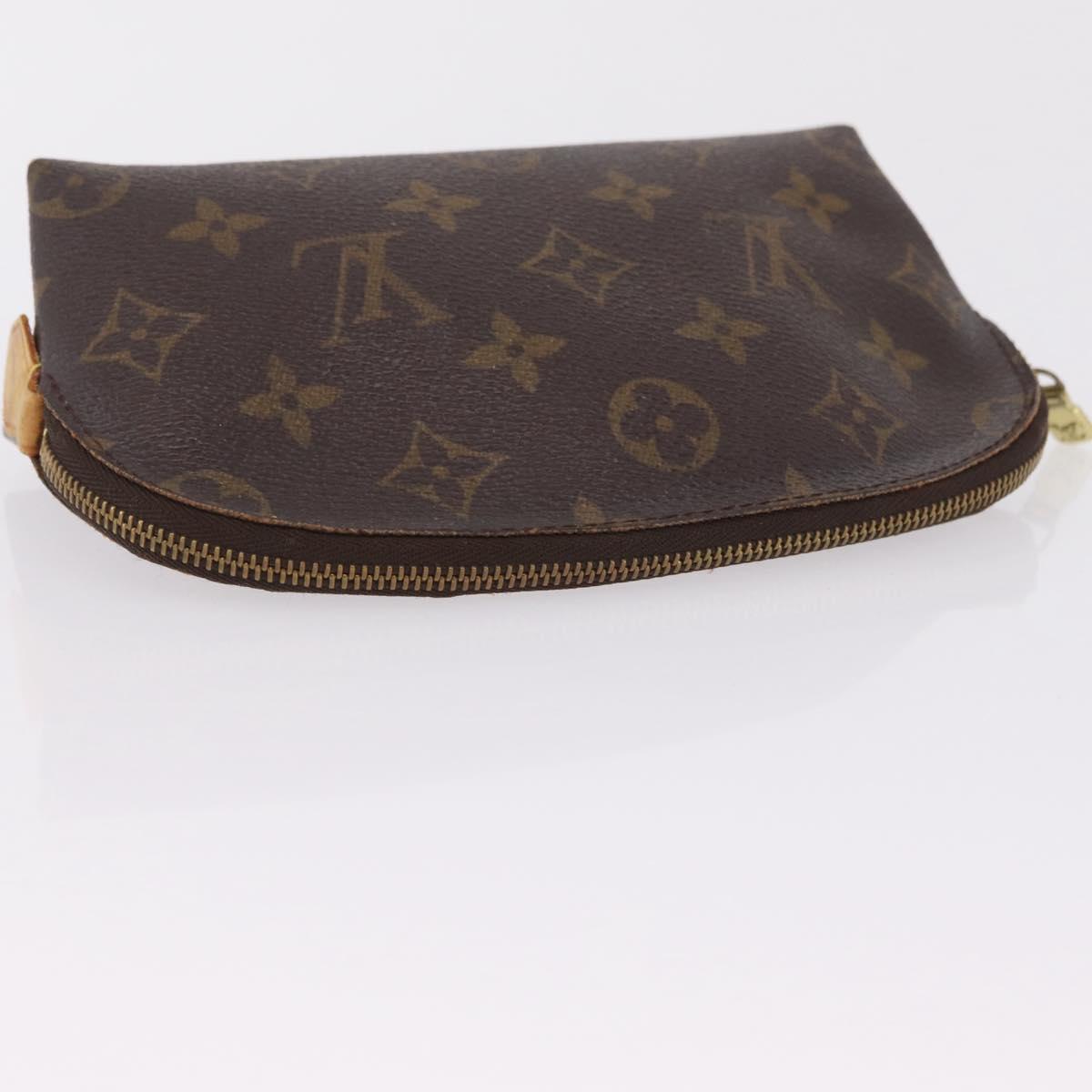 LOUIS VUITTON Monogram Cosmetic Pouch Day Planner Cover 2 Set LV Auth BA16221