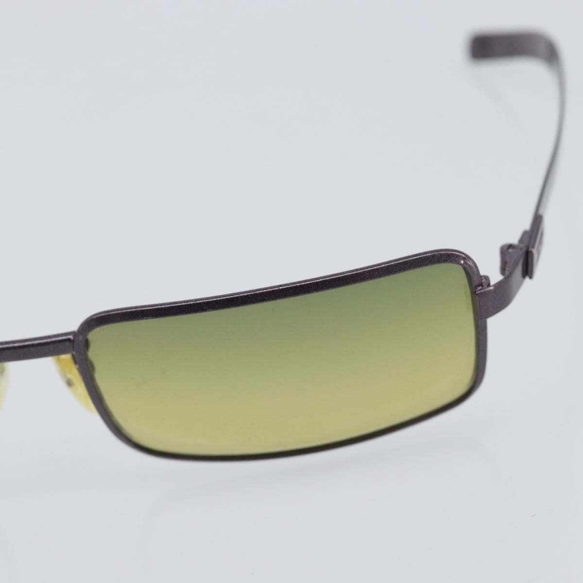 FENDI Sunglasses Plastic Metal 2 Set Black Purple Auth BA16226