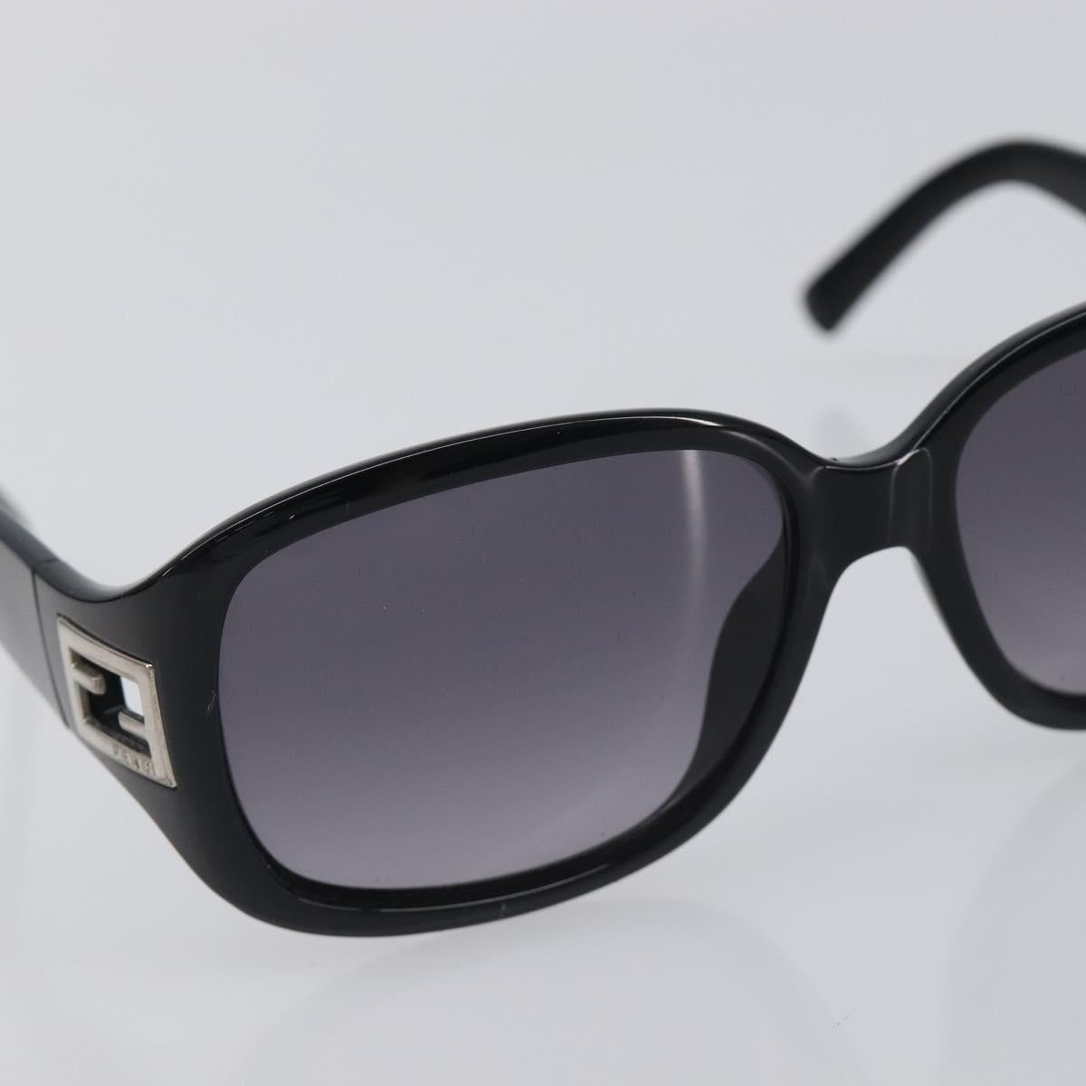 FENDI Sunglasses Plastic Metal 2 Set Black Purple Auth BA16226
