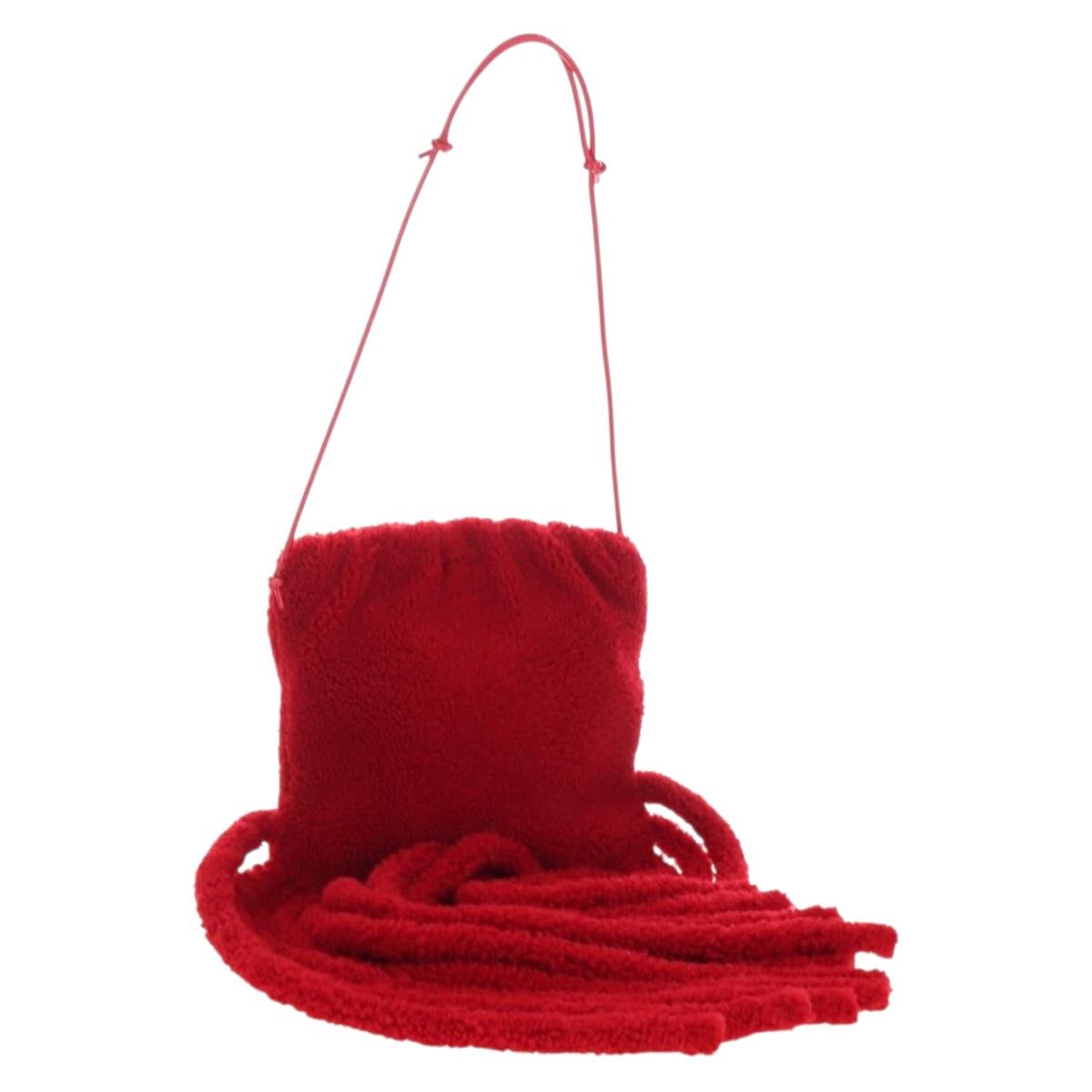 Bottega Veneta Shoulder Bag Bore Red Auth BA16251V