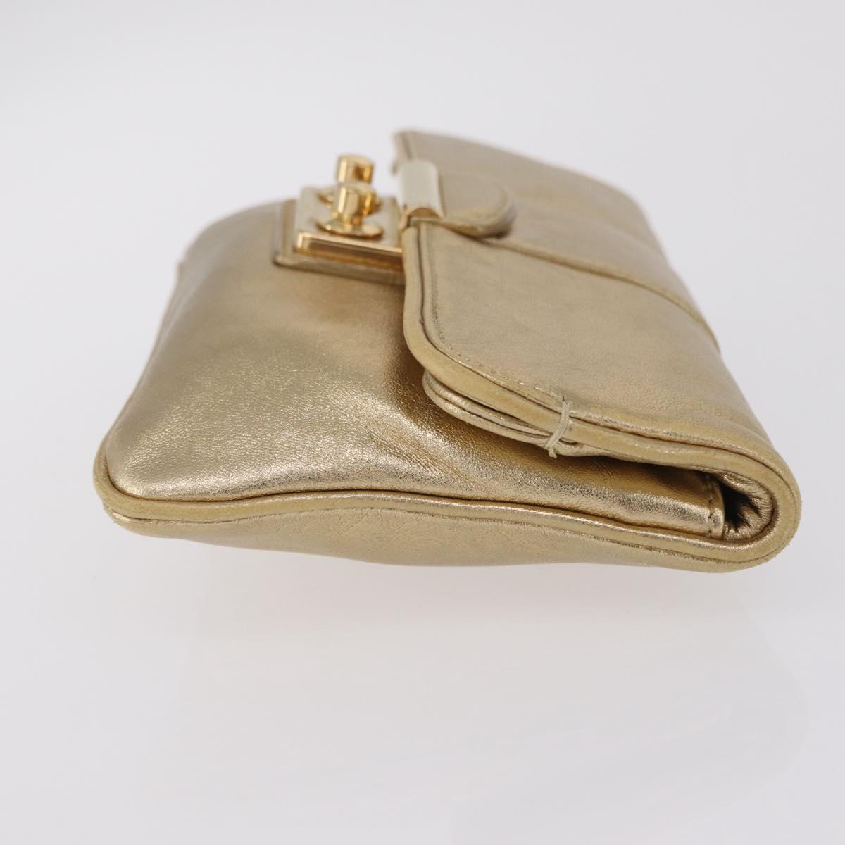 LOUIS VUITTON Sofia Coppola Collection Slim Clutch Leather M95861 Auth BA16257A