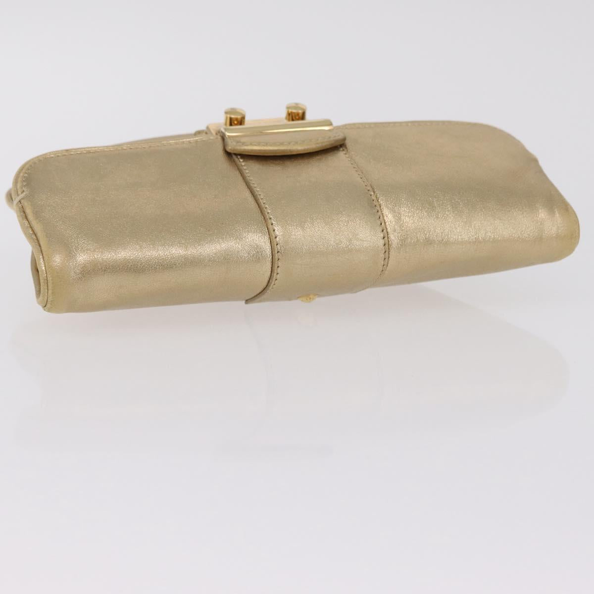 LOUIS VUITTON Sofia Coppola Collection Slim Clutch Leather M95861 Auth BA16257A