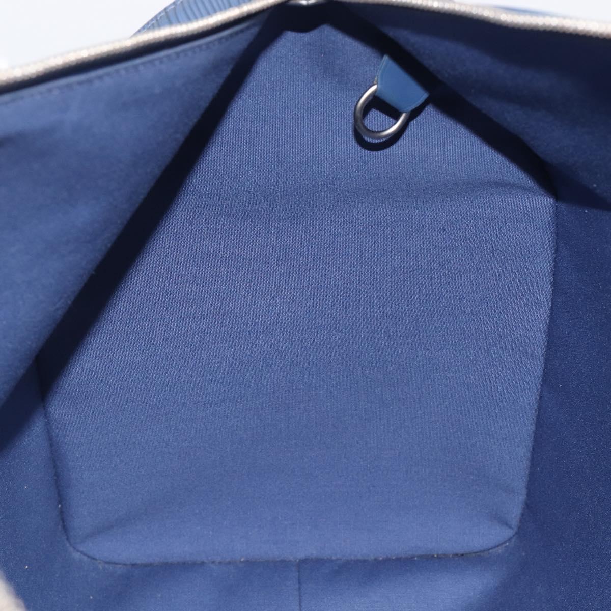 LOUIS VUITTON Epi Keepall 45 Boston Bag Blue Myrtille M5906G LV Auth BA16261V