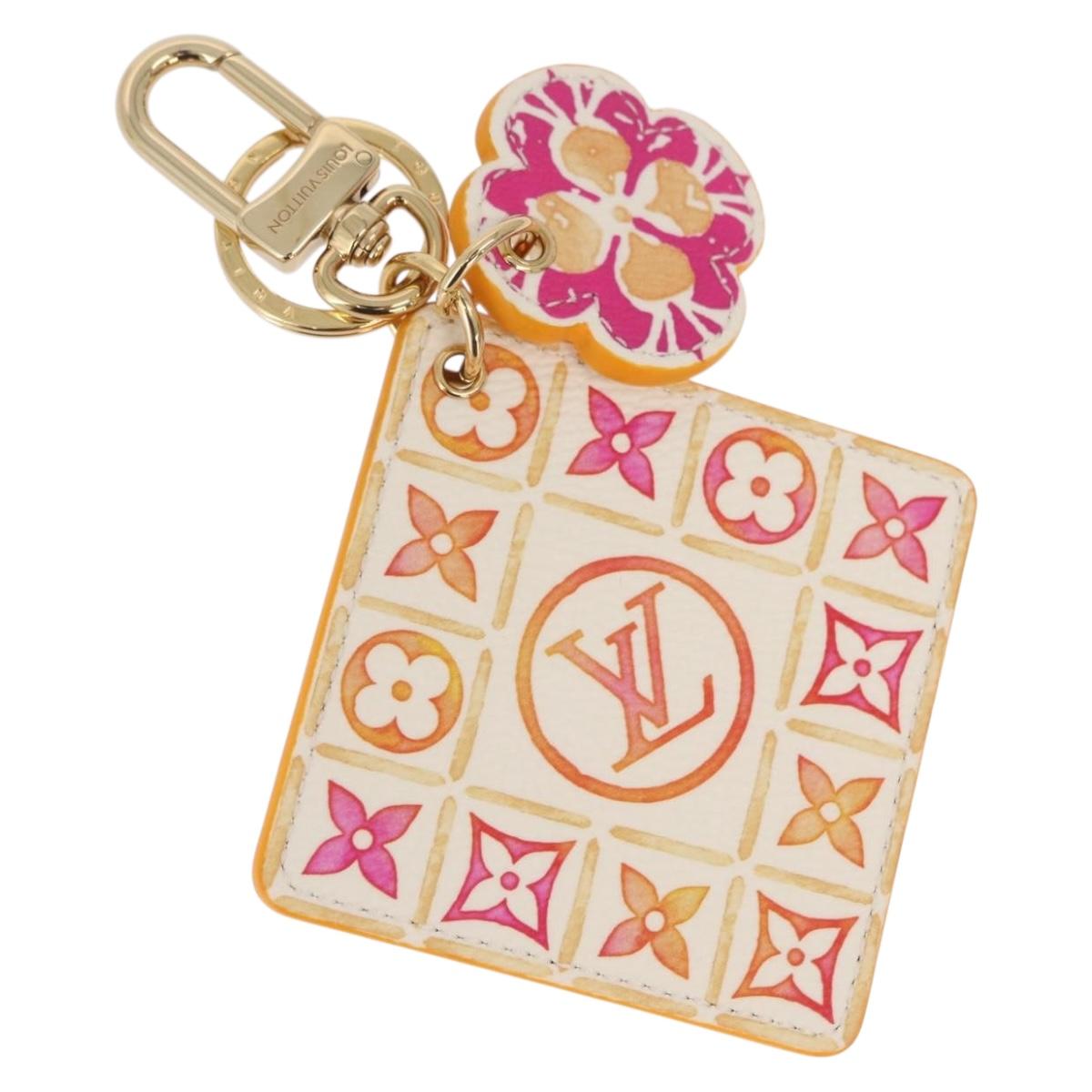LOUIS VUITTON Monogram Watercolor Illustr Resort Charm M01112 LV Auth BA16279M