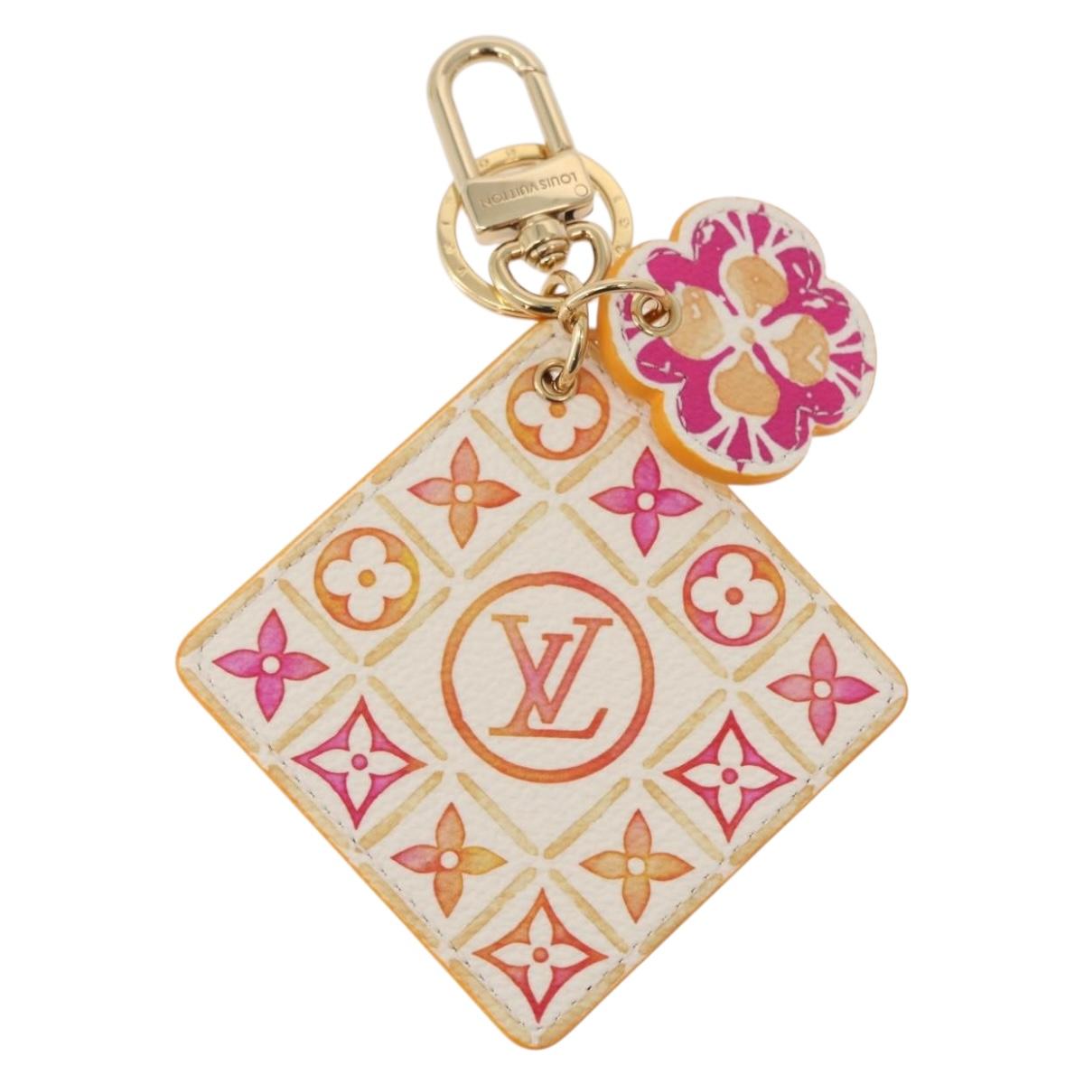 LOUIS VUITTON Monogram Watercolor Illustr Resort Charm M01112 LV Auth BA16279M