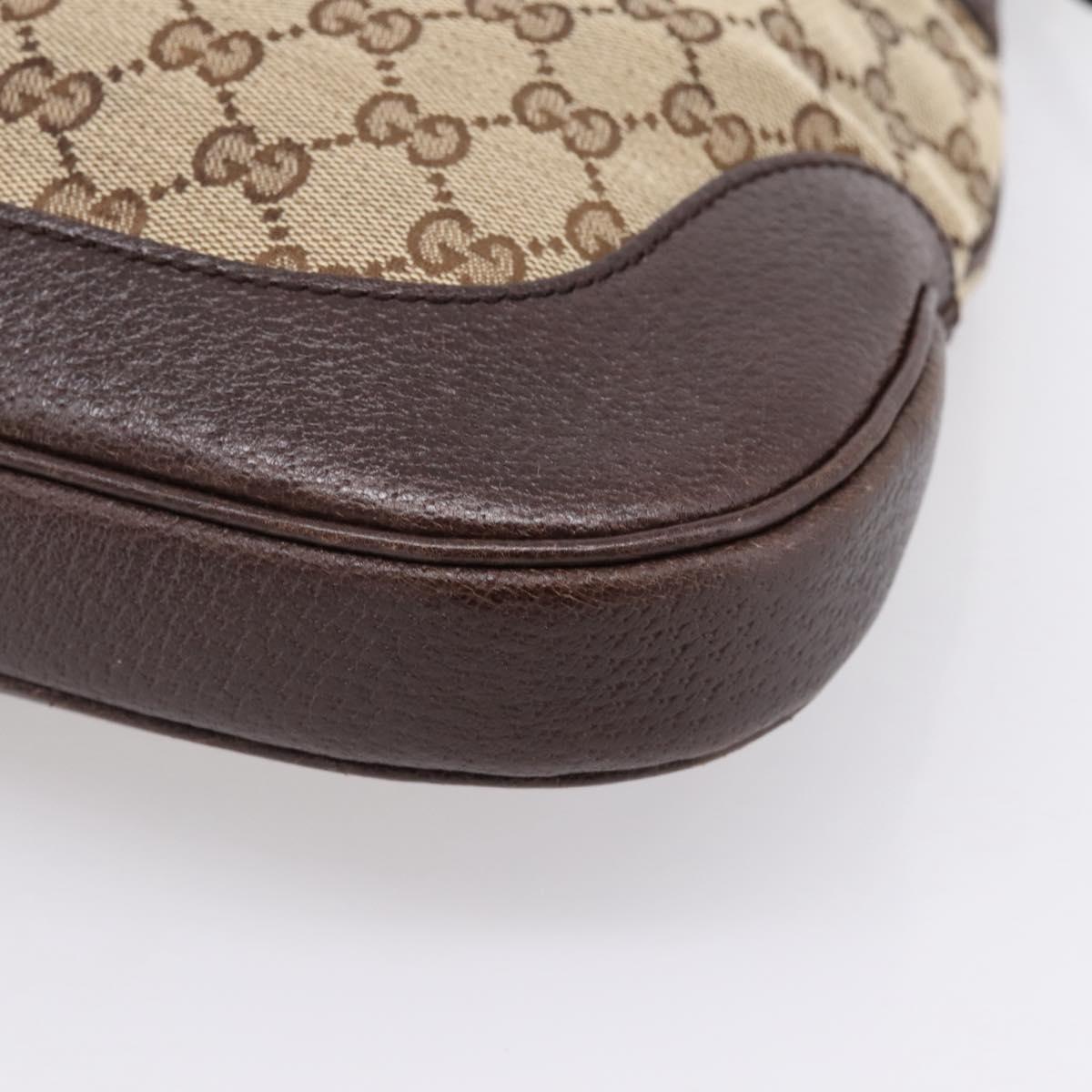 GUCCI GG Canvas New Jackie Webb Sherry Line Shoulder Bag 153696 Auth BA16302V