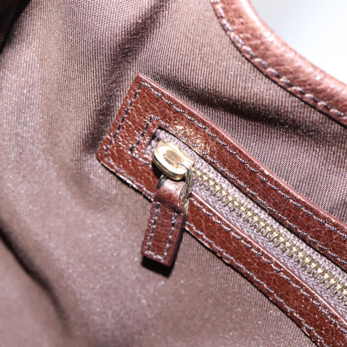 GUCCI GG Canvas New Jackie Webb Sherry Line Shoulder Bag 153696 Auth BA16302V