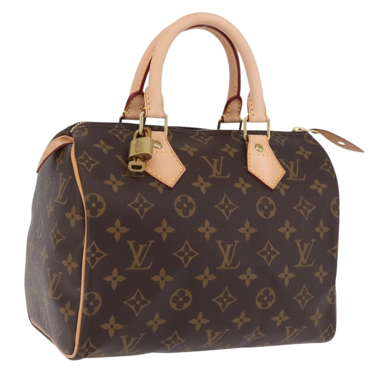 LOUIS VUITTON Monogram Speedy 25 Hand Bag M41528 LV Auth BA16304SAM