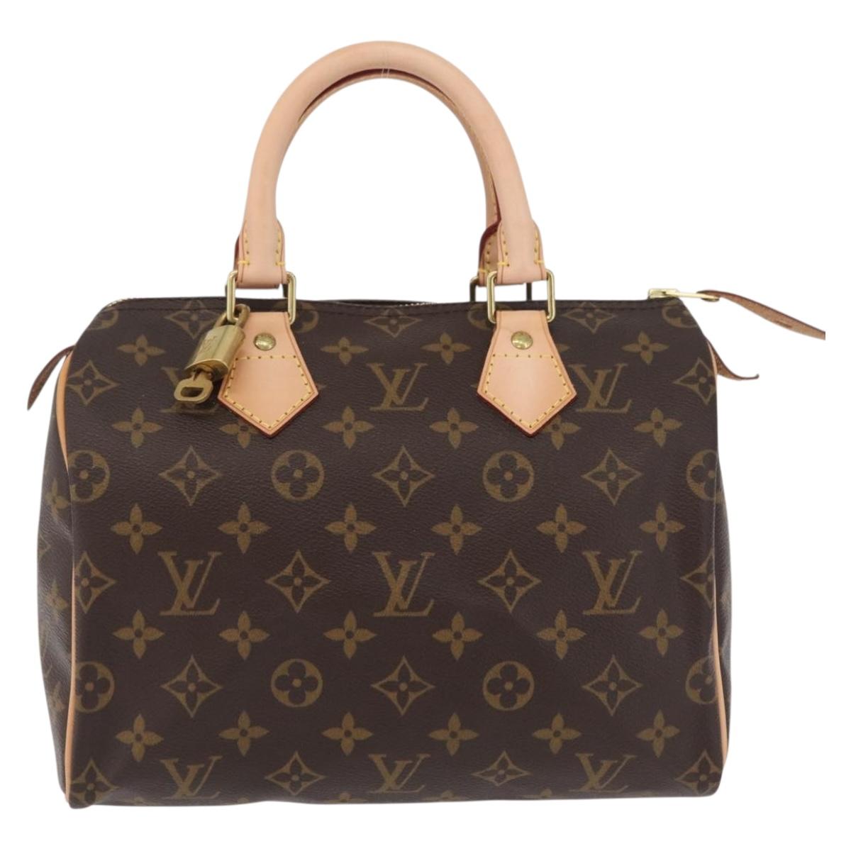 LOUIS VUITTON Monogram Speedy 25 Hand Bag M41528 LV Auth BA16304SAM