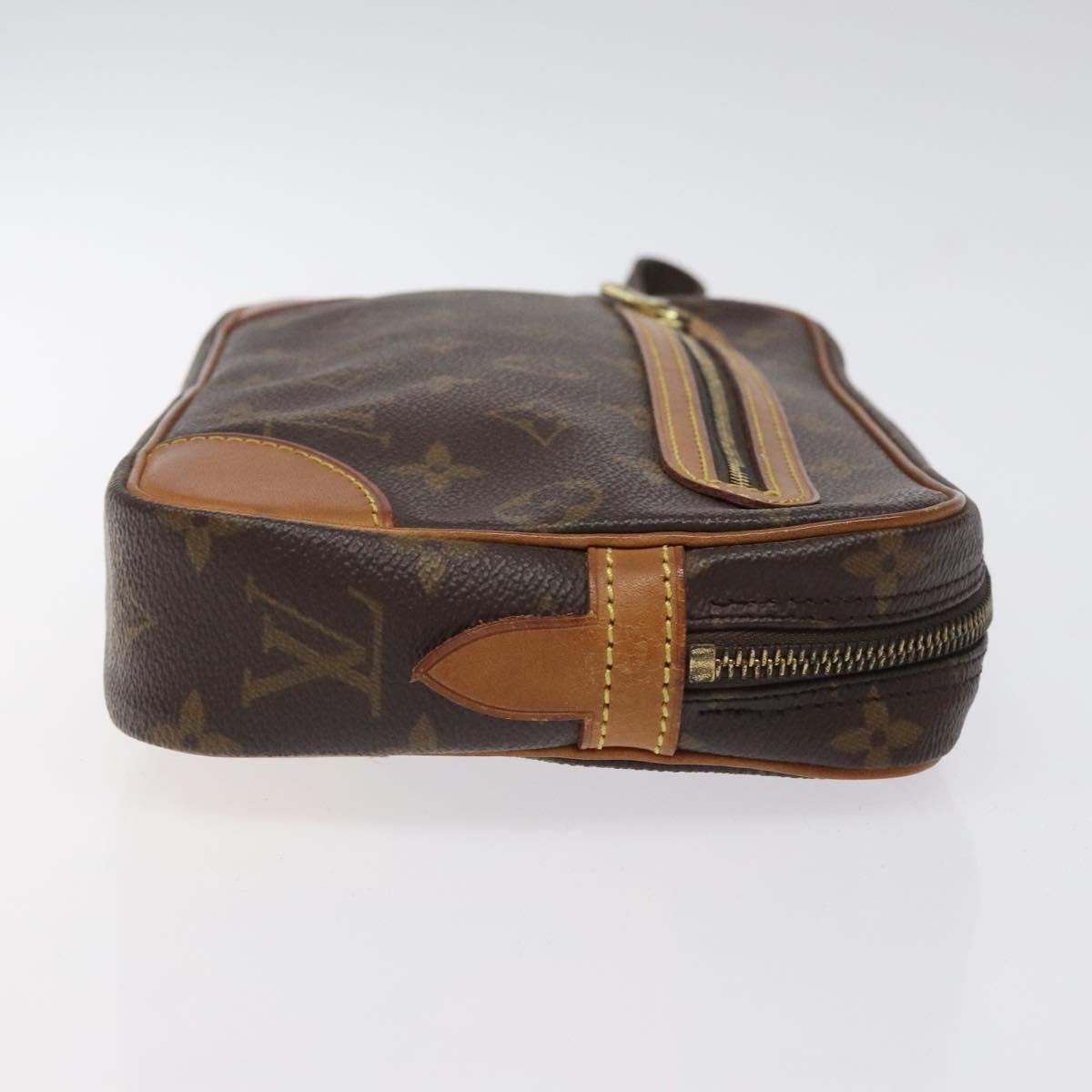 LOUIS VUITTON Monogram Marly Dragonne GM Clutch Bag M51825 LV Auth BA1631