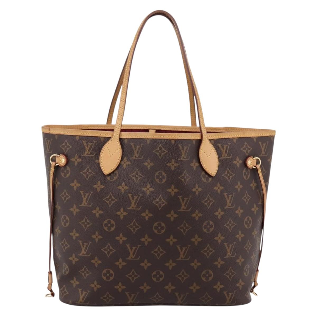 LOUIS VUITTON Monogram Neverfull MM Tote Bag M40156 LV Auth BA16317V