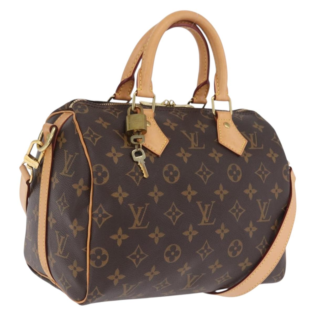 LOUIS VUITTON Monogram Speedy Bandouliere 25 Hand Bag M45948 LV Auth BA16320SAV
