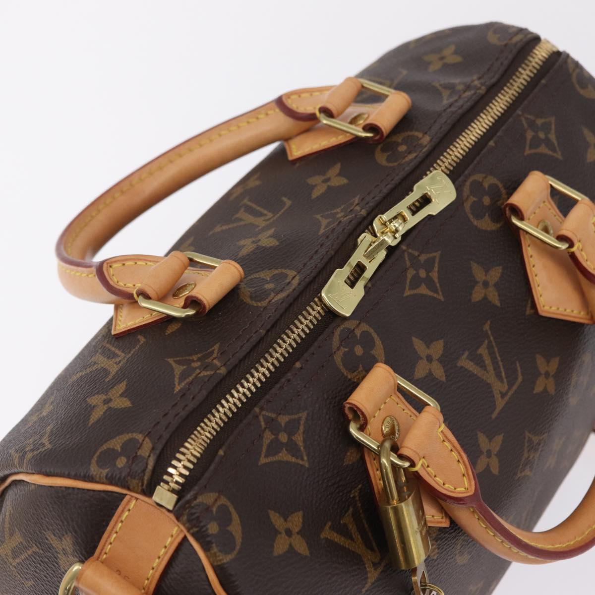 LOUIS VUITTON Monogram Speedy Bandouliere 25 Hand Bag M45948 LV Auth BA16320SAV