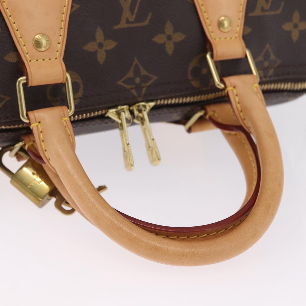 LOUIS VUITTON Monogram Speedy Bandouliere 25 Hand Bag M45948 LV Auth BA16320SAV