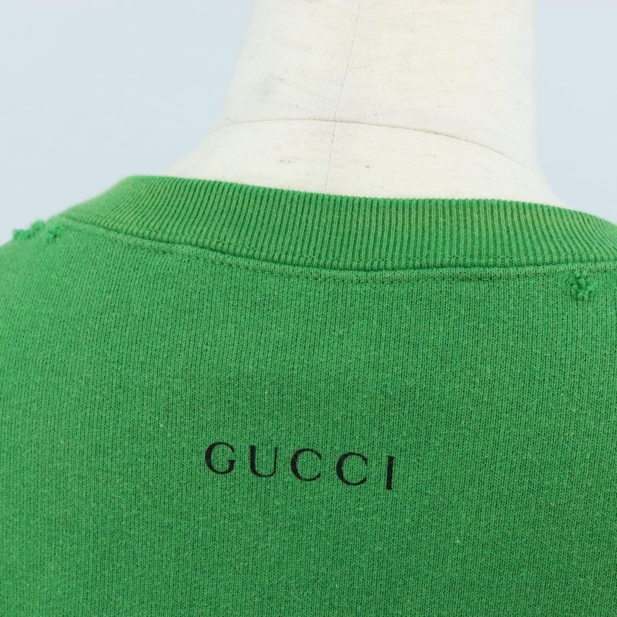 GUCCI x Disney Donald Duck Trainer Cotton Green Disney Auth BA16350M